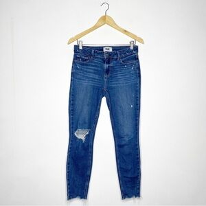 Paige Verdugo Ankle Raw Hem Jeans Size 28 x Revolve